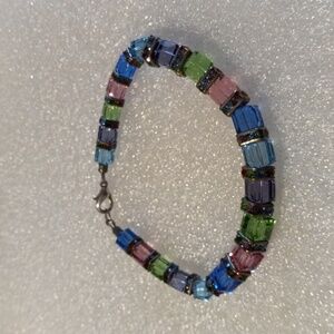 Colorful Glass Bead bracelet